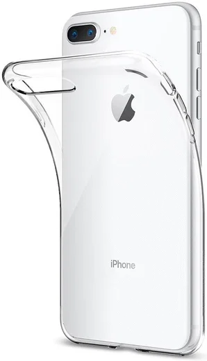 Spigen Liquid Crystal Apple iPhone 8 Plus Transparant afbeelding 4