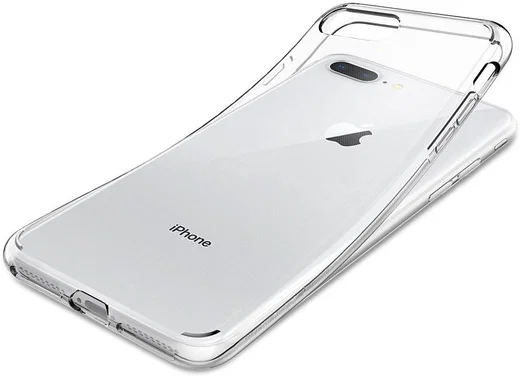 Spigen Liquid Crystal Apple iPhone 8 Plus Transparant afbeelding 6