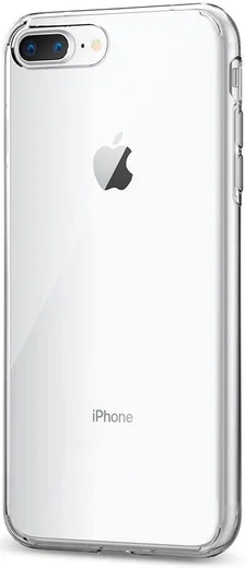 Spigen Liquid Crystal Apple iPhone 8 Plus Transparant afbeelding 8
