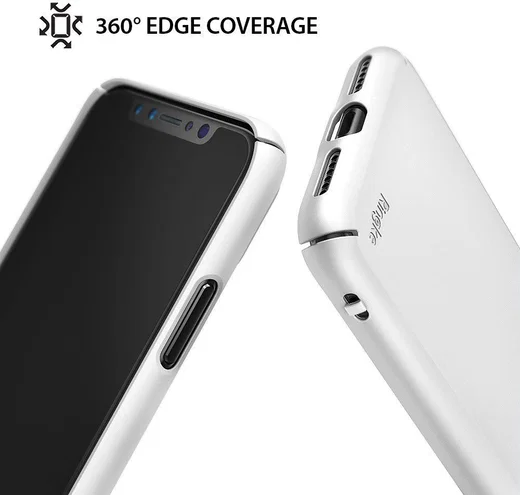 Ringke Slim Apple iPhone X ultra dun hoesje Wit afbeelding 5