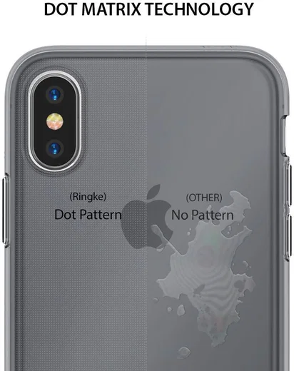 Ringke Air Apple iPhone X Hoesje Grijs afbeelding 3
