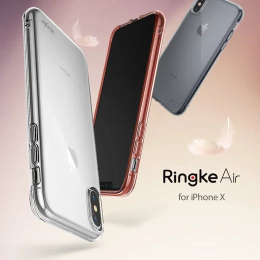 Ringke Air Apple iPhone X Hoesje Grijs afbeelding 9