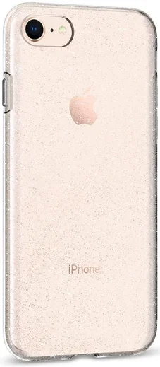 Spigen Liquid Crystal Glitter Apple Iphone 7/ 8 Hoesje Transparant afbeelding 5