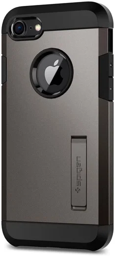 Spigen Tough Armor 2 Case Apple iPhone 7/8 Gunmetal afbeelding 5