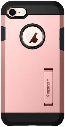 Spigen Tough Armor 2 Case Apple iPhone 7/8 Roze Goud afbeelding 4