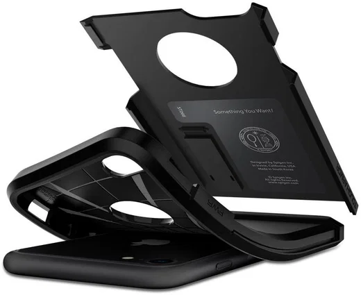 Spigen Tough Armor 2 Case Apple iPhone 7/8 Zwart afbeelding 3