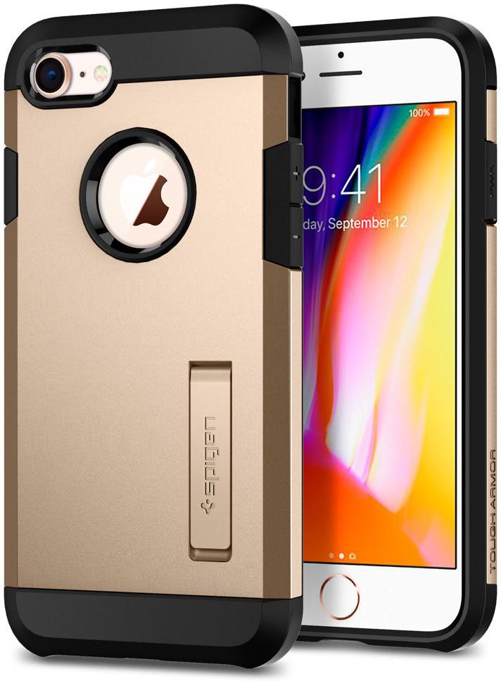 Spigen Tough Armor 2 Case Apple iPhone 7/8 Goud afbeelding 1