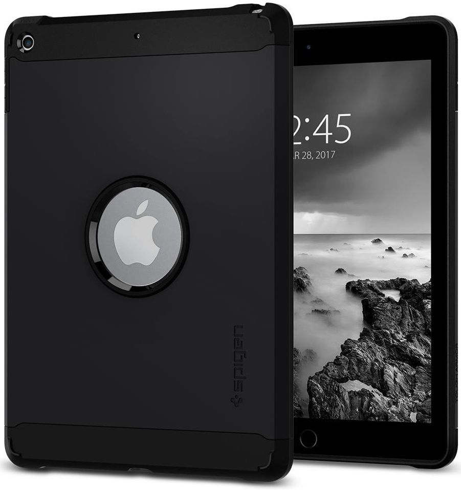 Spigen Tough Armor Case Apple iPad 2017 / 2018 / Air / Air 2 Zwart afbeelding 1