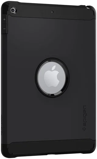 Spigen Tough Armor Case Apple iPad 2017 / 2018 / Air / Air 2 Zwart afbeelding 2