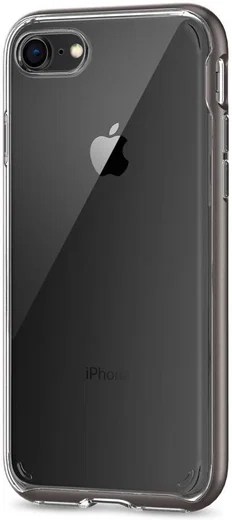 Spigen Neo Hybrid Crystal Second Case iPhone 8 Gunmetal afbeelding 6
