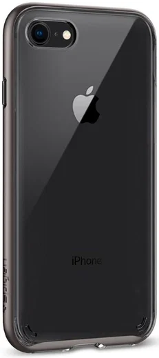 Spigen Neo Hybrid Crystal Second Case iPhone 8 Gunmetal afbeelding 7