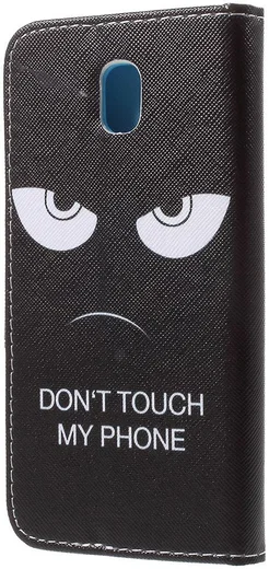 Samsung Galaxy J5 (2017) Portemonnee Hoesje met Print Gezicht afbeelding 5