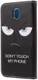 Samsung Galaxy J5 (2017) Portemonnee Hoesje met Print Gezicht afbeelding 5