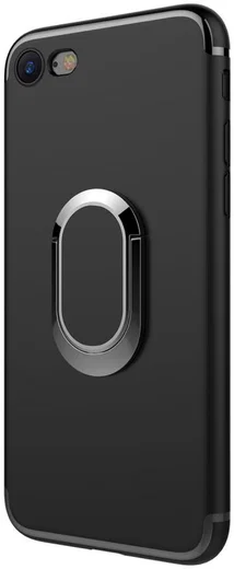 Apple iPhone 7 / 8 Backcover Hoesje met Magneet en Stand Functie Zwart afbeelding 7