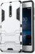 Hybride Nokia 8 Hoesje Zilver afbeelding 1