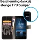 Nokia 8 Portemonnee Hoesje met Print Donkere Dromenvanger afbeelding 6