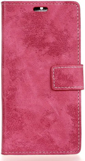 Nokia 8 Vintage Portemonnee Hoesje Roze afbeelding 1