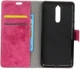 Nokia 8 Vintage Portemonnee Hoesje Roze afbeelding 7