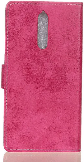 Nokia 8 Vintage Portemonnee Hoesje Roze afbeelding 8