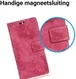 Nokia 8 Vintage Portemonnee Hoesje Roze afbeelding 3