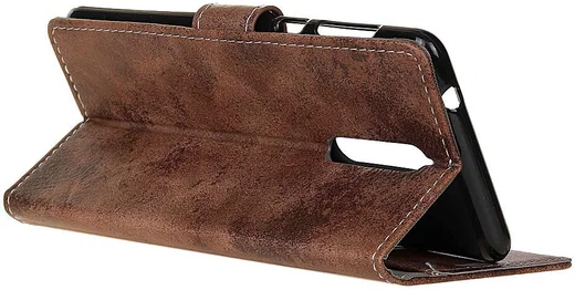 Nokia 8 Vintage Portemonnee Hoesje Bruin afbeelding 10