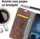 Nokia 8 Vintage Portemonnee Hoesje Bruin afbeelding 3