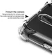 IMAK Nokia 8 Hoesje Flexibel TPU met Screenprotector Metaal Zwart afbeelding 6