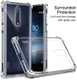 IMAK Nokia 8 Hoesje Flexibel TPU met Screenprotector Metaal Zwart afbeelding 7