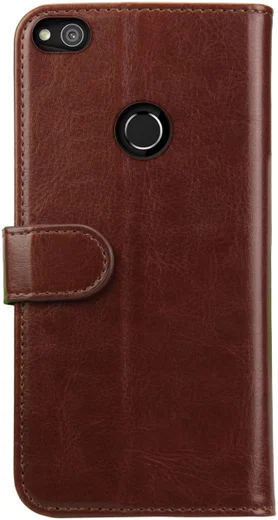 Rosso Element Huawei P8 Lite (2017) Hoesje Book Cover Bruin afbeelding 5