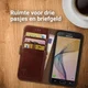 Rosso Element Samsung Galaxy J3 (2016) Hoesje Book Cover Bruin afbeelding 5
