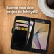 Rosso Element Samsung Galaxy J3 (2016) Hoesje Book Cover Zwart afbeelding 9