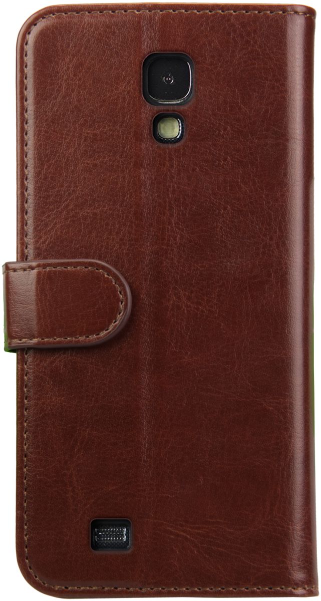 Rosso Element Samsung Galaxy S4 Hoesje Book Cover Bruin afbeelding 5