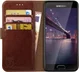 Rosso Element Samsung Galaxy A3 (2016) Hoesje Book Cover Bruin afbeelding 1