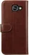 Rosso Element Samsung Galaxy A3 (2016) Hoesje Book Cover Bruin afbeelding 5
