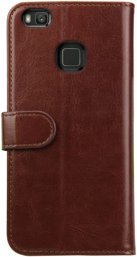 Rosso Element Huawei P9 Lite Hoesje Book Cover Bruin afbeelding 2
