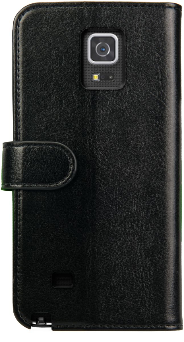 Rosso Element Samsung Galaxy Note 4 Hoesje Book Cover Zwart afbeelding 2