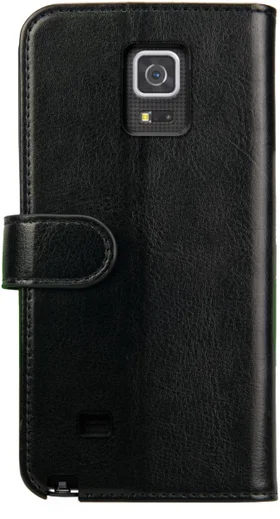 Rosso Element Samsung Galaxy Note 4 Hoesje Book Cover Zwart afbeelding 2