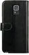 Rosso Element Samsung Galaxy Note 4 Hoesje Book Cover Zwart afbeelding 2