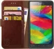 Rosso Element Samsung Galaxy Note 4 Hoesje Book Cover Bruin afbeelding 1