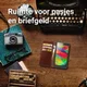 Rosso Element Samsung Galaxy Note 4 Hoesje Book Cover Bruin afbeelding 8