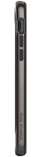 Spigen Neo Hybrid Herringbone iPhone 7 / 8 Hoesje Gunmetal afbeelding 8