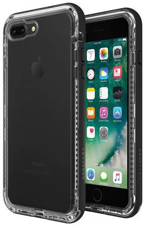 Lifeproof Nëxt Apple iPhone 7 Plus / 8 Plus Hoesje Zwart afbeelding 1