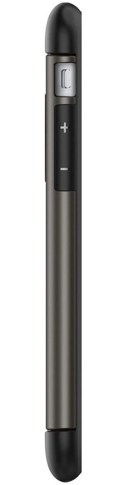 Spigen Slim Armor Hoesje Apple iPhone 6 / 6S Gunmetal afbeelding 7