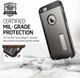 Spigen Slim Armor Hoesje Apple iPhone 6 / 6S Gunmetal afbeelding 8