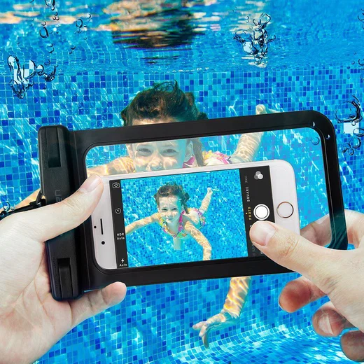 Spigen Velo Universeel Waterbestendig Hoesje Zwart afbeelding 2
