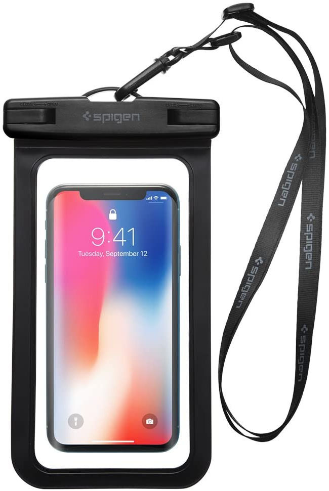 Spigen Velo Universeel Waterbestendig Hoesje Zwart afbeelding 1