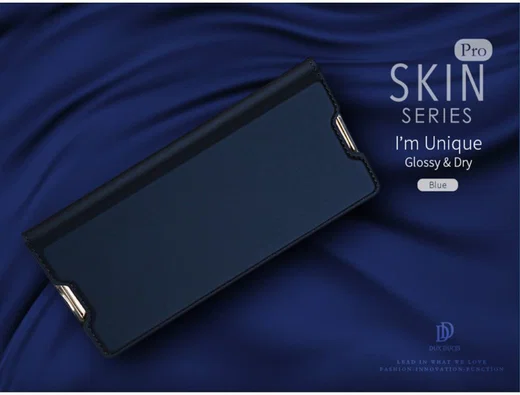 Dux Ducis Sony Xperia XA1 Ultra Bookcase Hoesje Blauw afbeelding 6