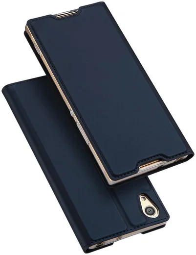 Dux Ducis Sony Xperia XA1 Ultra Bookcase Hoesje Blauw afbeelding 7