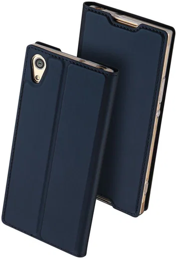 Dux Ducis Sony Xperia XA1 Ultra Bookcase Hoesje Blauw afbeelding 8