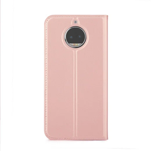 Motorola Moto G5S Plus Portemonnee Hoesje Roze Goud afbeelding 5